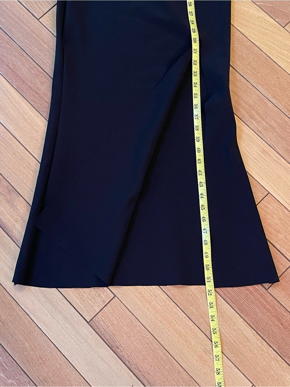 Chiara Boni La Petite Robe Black Off Shoulder Fishtail Gown Sz 42 Wedding Formal - Picture 16 of 16